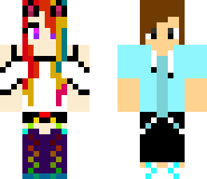 a girl and a boy