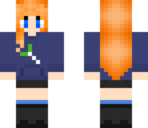 blue sweatshirt