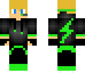 green gamer boy