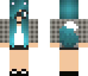 nerdy wolf girl