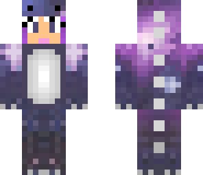 galaxy dino girl