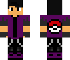 purple pokemon trainer