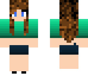 brown haired girl