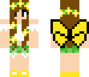 yellow nature fairy