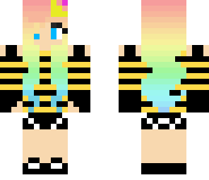 cute bee queen girl
