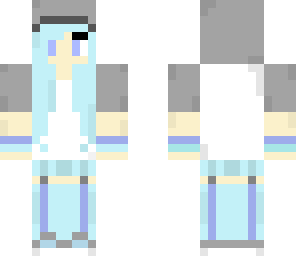 blue girl