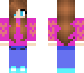 pink sweater girl
