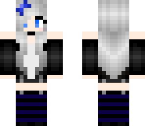 blue girl