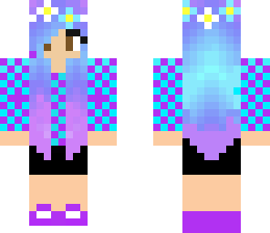 checkered flowers
