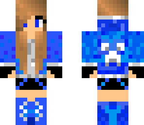 blue creeper girl