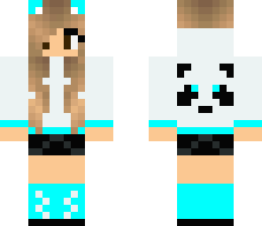 cute panda girl