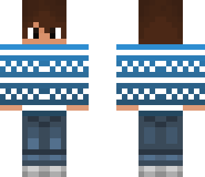 cute winter boy skin