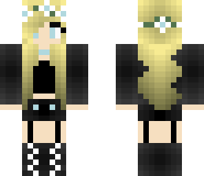 blonde emo girl