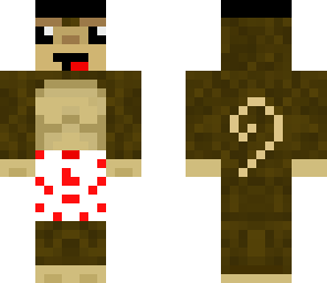 monkey with underwear