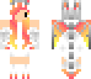 chibi sunrise dragon girl