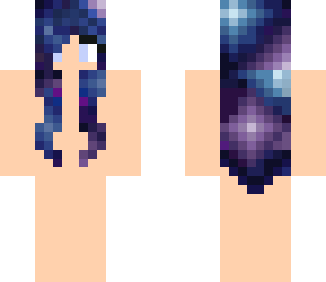galaxy hair template