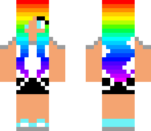 rainbow girl