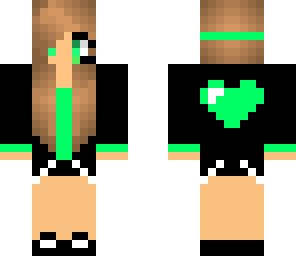 neon girl edit