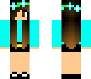 blue girl