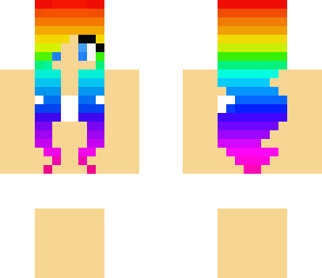 rainbow hair base