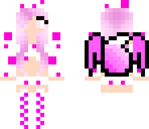 pink cake girl
