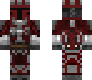 rouven als roter mandalorianer