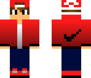 red nike boy