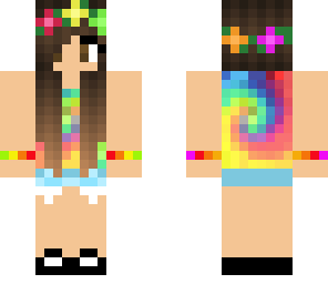 tye dye girl