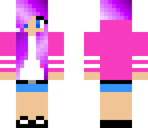 cool rainbow girl