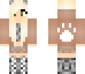 cute wolf dog girl