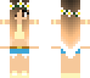 yellow summer girl