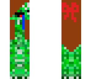 derpy creeper with a bow