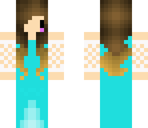 kawaii girl with dress