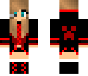 red creeper girl