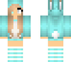 cute blue bunny