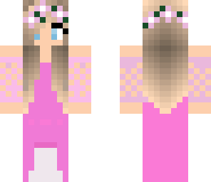 pink dress