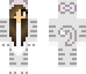 cat onesie girl