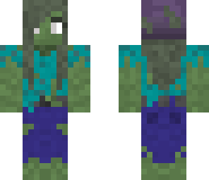 female zombie steve w beanie