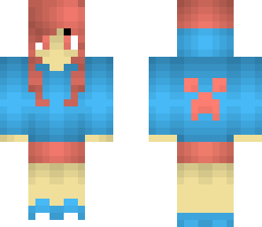 blue creeper girl