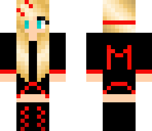 red girl skin