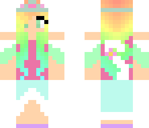 pretty rainbow kitty princess