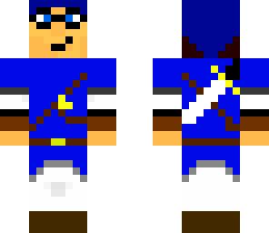 blue link guys with glasses
