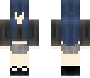 cute goth chibi