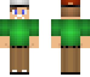 creeper face green