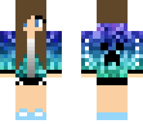 blue creeper girl