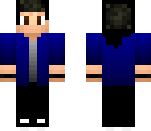 blue boy long hair