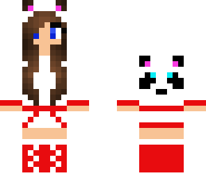 cute red panda girl