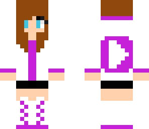 purple youtube girl