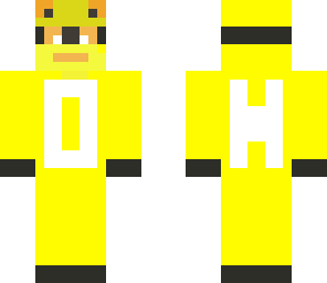 yellow and orange panda