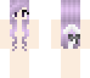 light purple cat girl hair bse